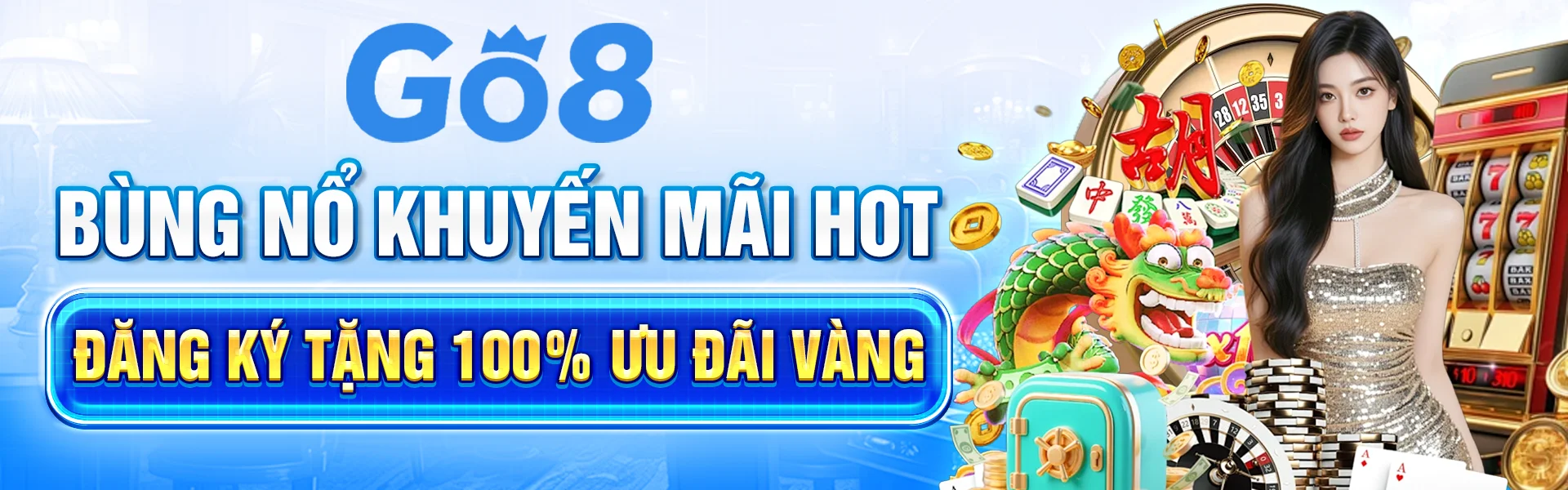 Banner GO8 về thể thao, slot và nội dung tham khảo